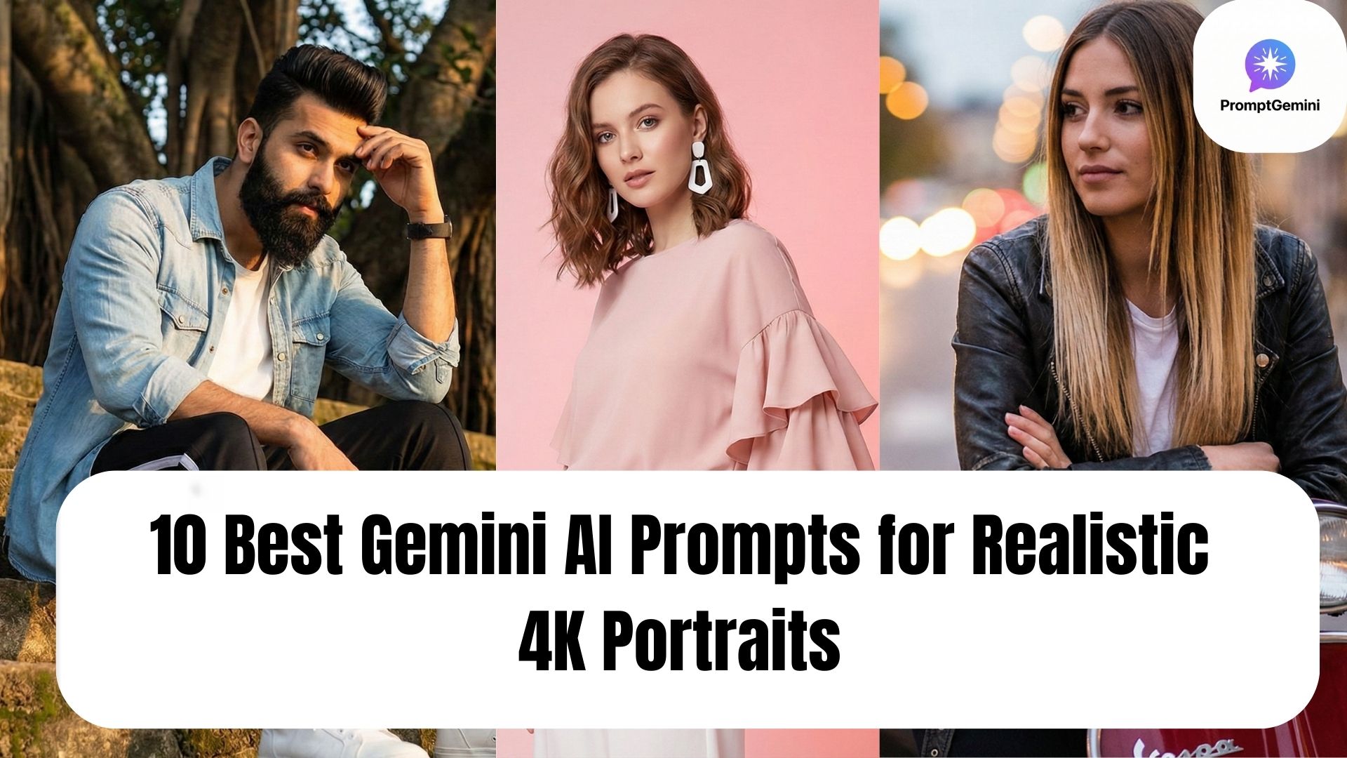 10 Best Gemini AI Prompts for Realistic 4K Portraits (Copy Paste 2026)
