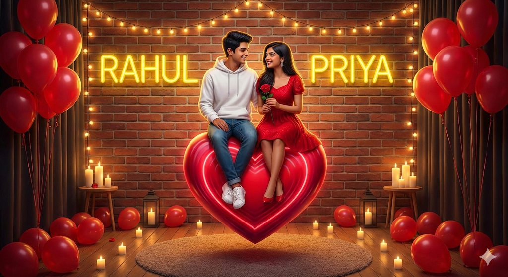 Trending Valentine Day 3D Couple AI Photo Editing Prompts (2026)