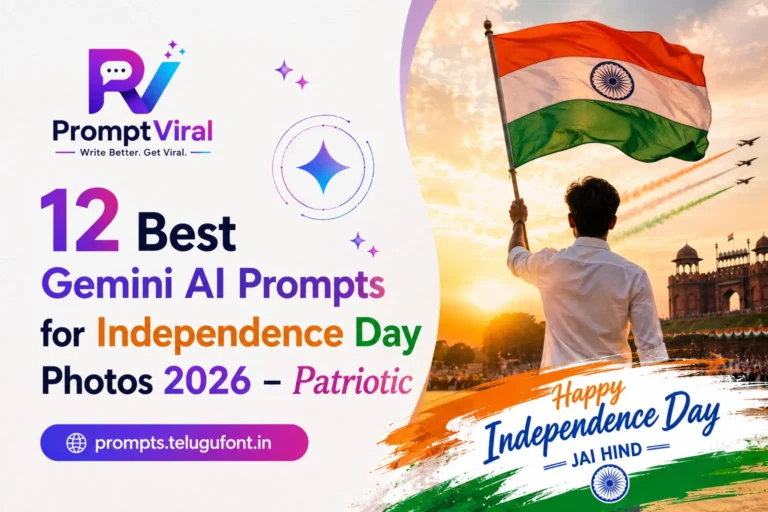 Gemini AI prompts for Independence Day photos