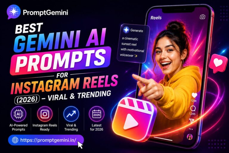 Gemini AI prompts for Instagram Reels
