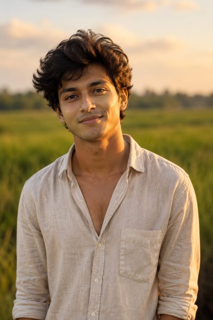 Golden Hour Outdoor Confident Look