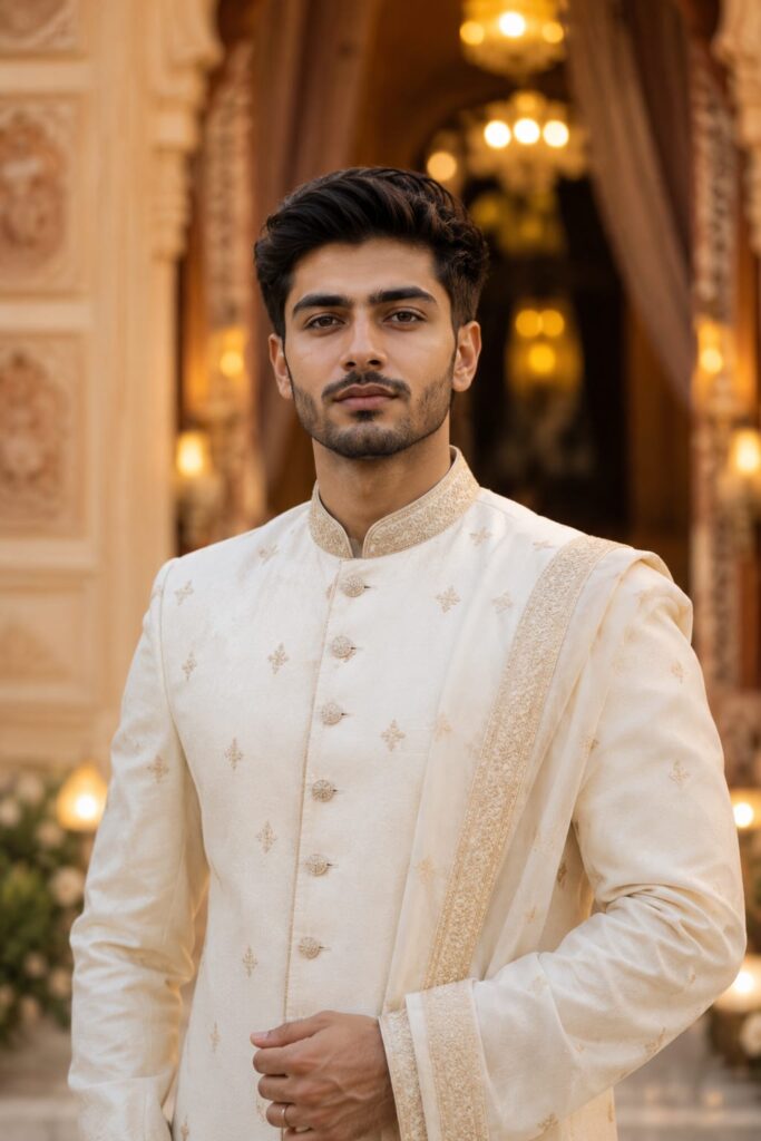 Royal Traditional Sherwani DP